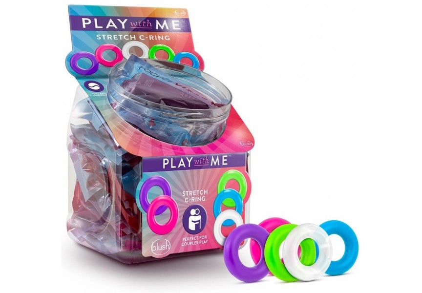 Play With Me Stretch C Ring Pink