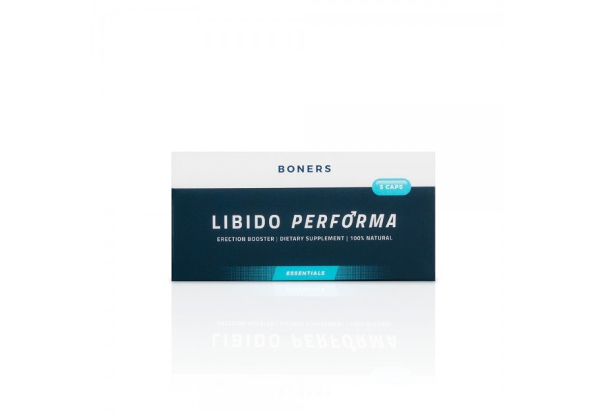 Φυτικά Χάπια Στύσης - Boners Libido Performa Erection Booster 5pcs