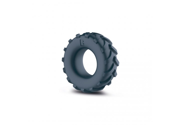 Δαχτυλίδι Πέους Σιλικόνης - Boners Tire Cock Ring Grey
