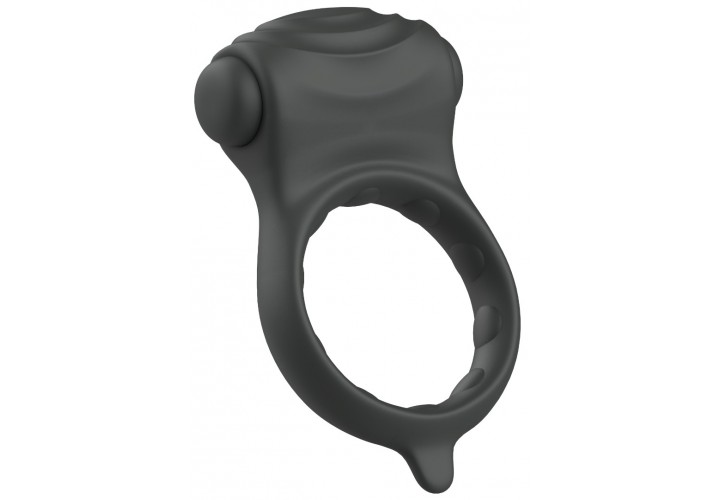 Μαύρο Δονούμενο Δαχτυλίδι Πέους 5 Ταχυτήτων - B Swish Bcharmed Vibrating Cock Ring Basic Wave Black