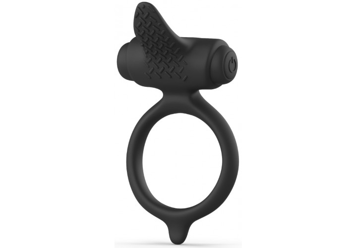Δονούμενο Δαχτυλίδι Πέους Σιλικόνης - Bswish Bcharmed Basic Penis Ring Black