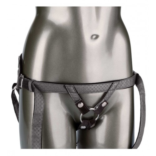 CalExotics Her Royal Harness The Regal Princess Grey