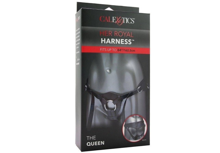 CalExotics Her Royal Harness The Queen Black