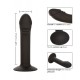 Calexotics Curved Anal Stud Realistic Dildo Black 13.2cm