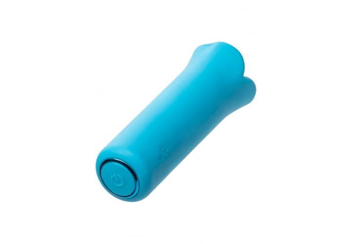 Μπλε Μίνι Δονητής Χείλη 10 Ταχυτήτων - Calexotics Kyst Lips Silicone 10 Speed Vibrator Blue 8cm