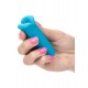 Μπλε Μίνι Δονητής Χείλη 10 Ταχυτήτων - Calexotics Kyst Lips Silicone 10 Speed Vibrator Blue 8cm