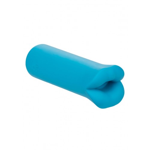 Μπλε Μίνι Δονητής Χείλη 10 Ταχυτήτων - Calexotics Kyst Lips Silicone 10 Speed Vibrator Blue 8cm