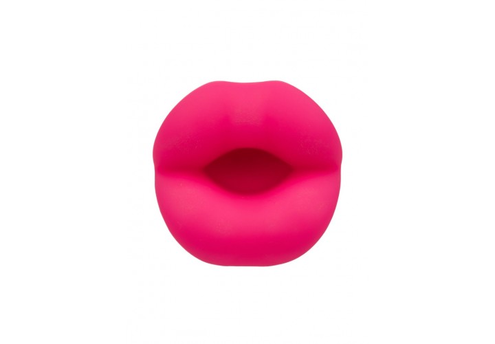 Calexotics Kyst Lips Silicone 10 Speed Vibrator Pink 8cm