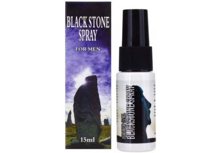 Σπρέι Καθυστέρησης Σεξουαλικής Πράξης - Cobeco Pharma Black Stone Spray for Men 15ml