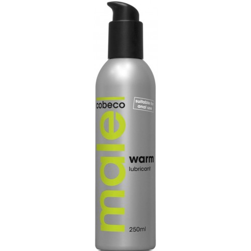 Θερμαντικό Λιπαντικό Νερού - Cobeco Pharma Male Warm Lubricant 250ml