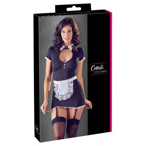 Γυναικεία Σέξι Στολή Καμαριέρας - Cottelli Collection Sexy Maid Costume With Garters