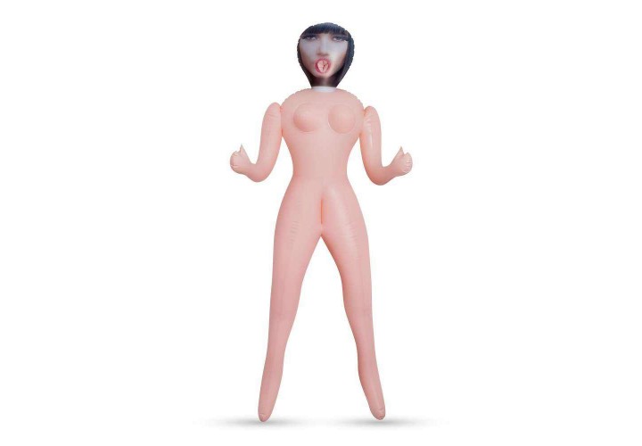 Γυναικεία Φουσκωτή Κούκλα - Crushious Nicole La Enfermera Inflatable Doll With Dual Stroker