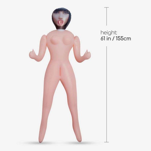 Γυναικεία Φουσκωτή Κούκλα - Crushious Marie L'apprentie Soubrette Inflatable Doll With Dual Stroker