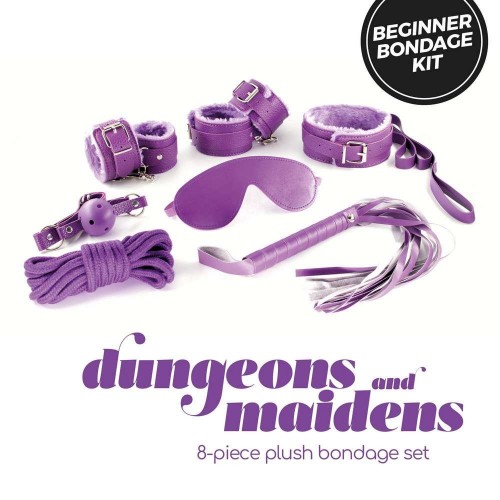 Μωβ Φετιχιστικό Σετ - Crushious Dungeons And Maidens BDSM Kit Purple