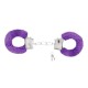 Crushious Love Furry Handcuffs Purple