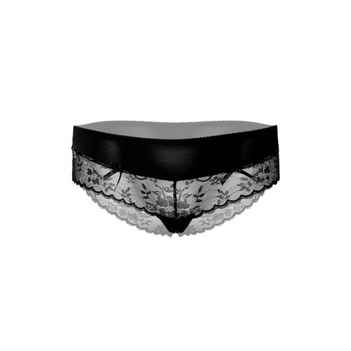 Daring Intimates Floral Lace Hiphugger Black