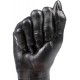 Μαύρο Ρεαλιστικό Ομοίωμα Χεριού - Doc Johnson TitanMen The Fist Black 28cm