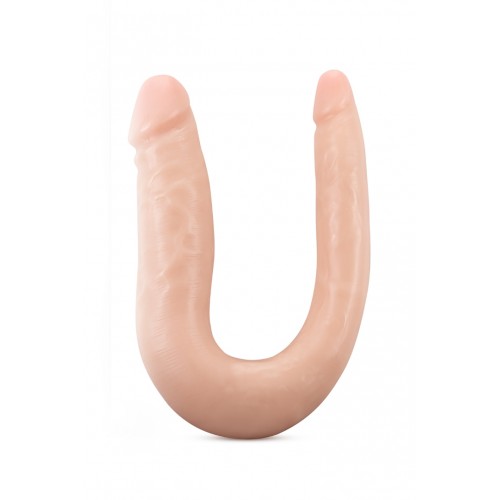 Blush Dr. Skin Double Dong Silicone Vanilla 31.7cm