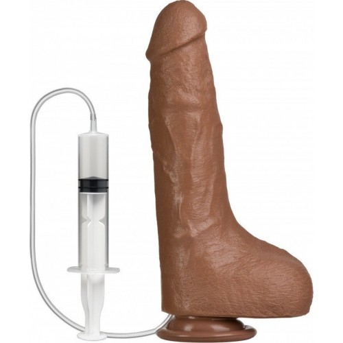 Doc Johnson Bust It Squirting Cock Brown 23.5cm