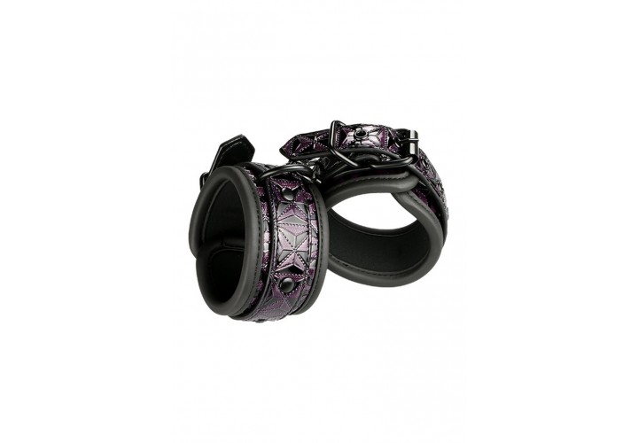 Μωβ Ρυθμιζόμενες Χειροπέδες - Dream Toys Blaze Luxury Fetish Handcuffs Purple