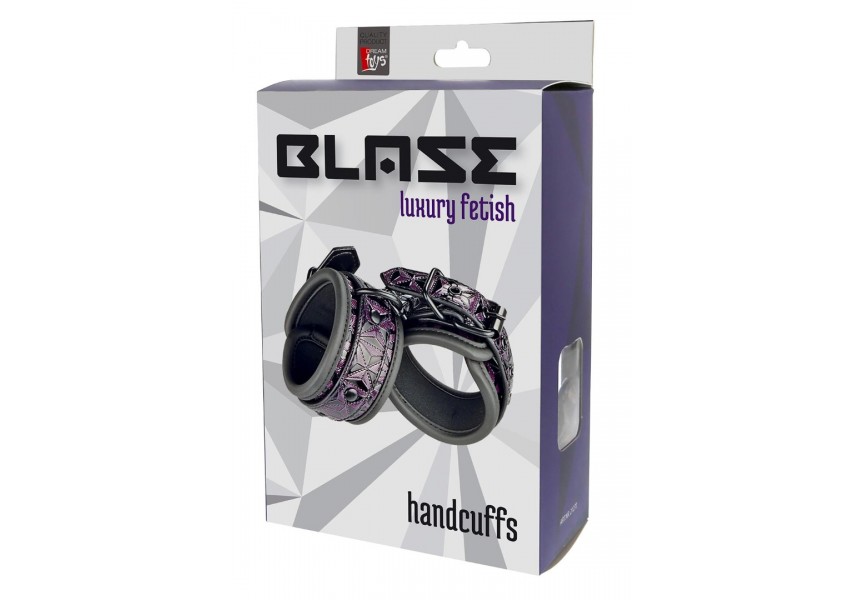 Dream Toys Blaze Luxury Fetish Handcuffs Purple