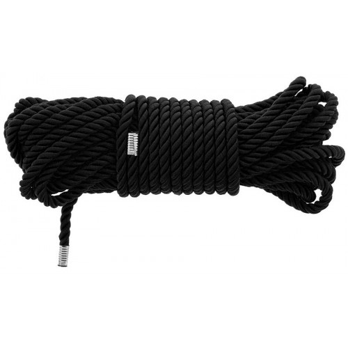 Μαύρο Μεταξωτό Σχοινί Δεσίματος - Blaze Deluxe Bondage Rope Black 10m