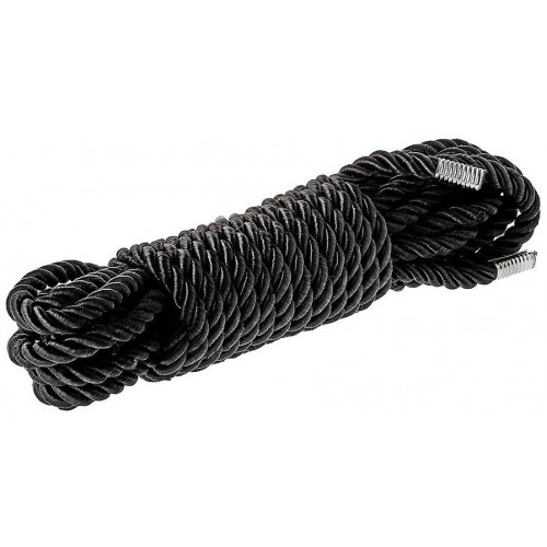 Μαύρο Σχοινί Δεσίματος - Dream Toys Blaze Deluxe Bondage Rope Black 5m