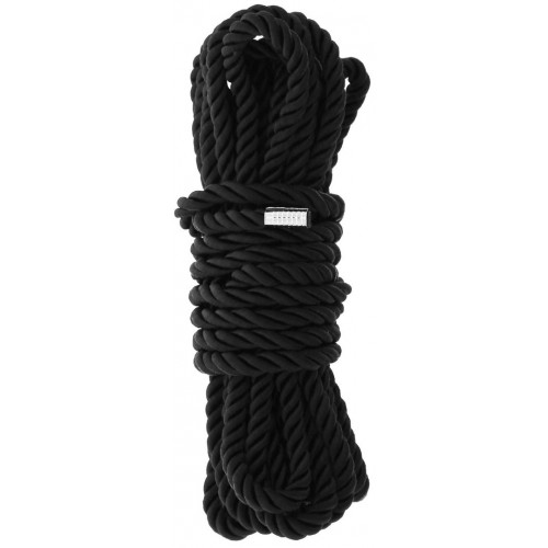 Μαύρο Σχοινί Δεσίματος - Dream Toys Blaze Deluxe Bondage Rope Black 5m