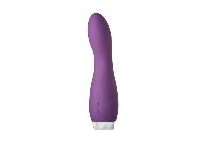Μωβ Δονητής Σιλικόνης 8 Ταχυτήτων - Dream Toys Flirts G Spot Silicone Vibrator Purple 17cm