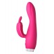 Dream Toys Flirts Butterfly Silicone Vibrator Pink 17cm