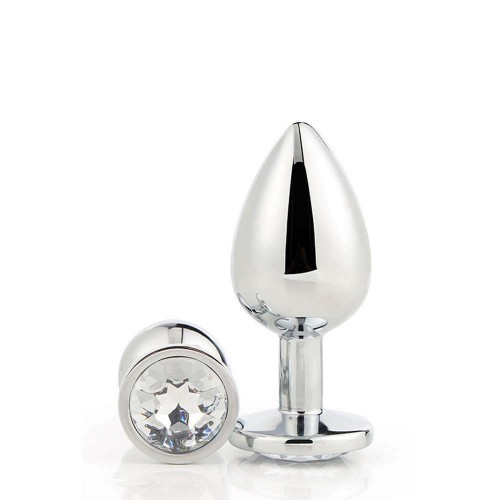 Dream Toys Gleaming Love Silver Plug Small 7.1cm