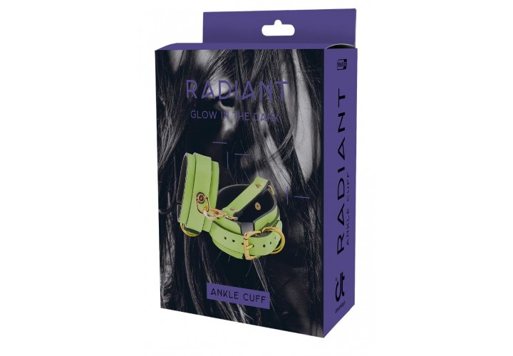 Dream Toys Radiant Ankle Cuff Glow In The Dark Green