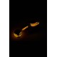 Dream Toys Radiant Ankle Cuff Glow In The Dark Orange