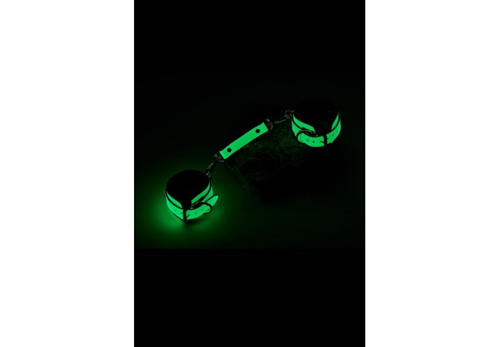 Dream Toys Radiant Hand Cuff Glow In The Dark Green