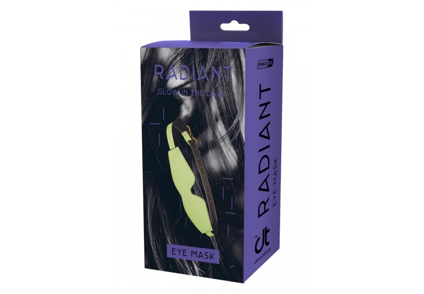 Φωσφοριζέ Μάσκα Ματιών - Dream Toys Radiant Eye Mask Glow In The Dark Green