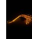 Dream Toys Radiant Glow In The Dark Whip Orange 30cm