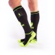 Μαύρες Φωσφοριζέ Κάλτσες Με Τσέπες - Brutus FXXX Party Socks With Pockets Βlack/Neon Yellow