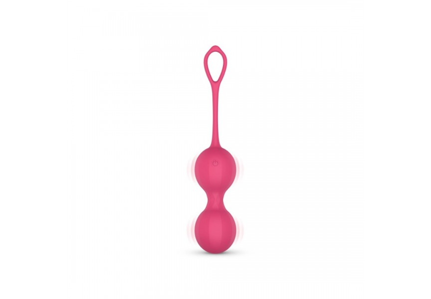 EasyConnect Vibrating Kegel Balls Stella App Controlled Pink