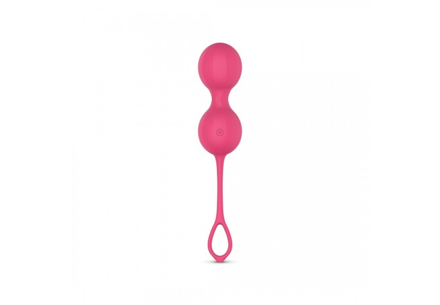 EasyConnect Vibrating Kegel Balls Stella App Controlled Pink