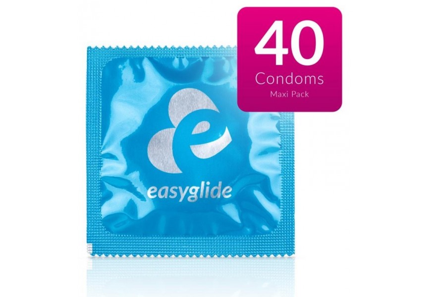 Πολύ Λεπτά Προφυλακτικά - Easyglide Extra Thin Condoms 40 pieces