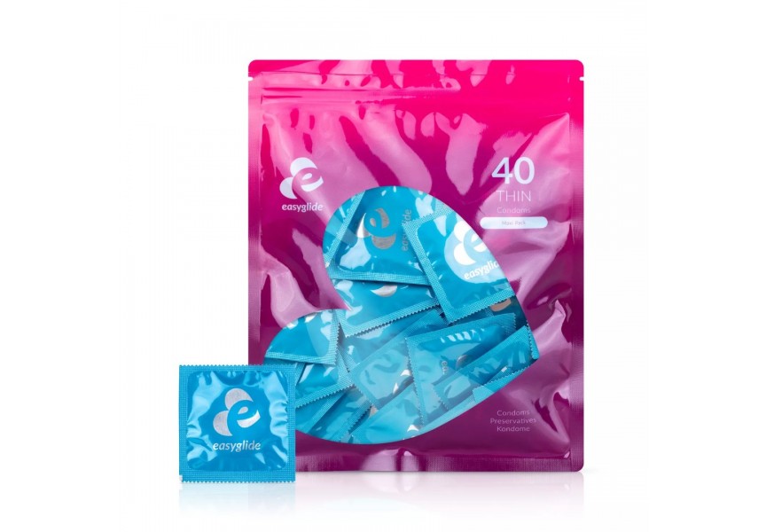 Easyglide Extra Thin Condoms 40 pieces