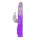 Μωβ Δονητής Rabbit Με Κίνηση Πάνω Κάτω - EasyToys Thrusting Rabbit Vibrator Purple 25cm