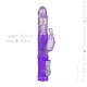 Μωβ Δονητής Rabbit Με Κίνηση Πάνω Κάτω - EasyToys Thrusting Rabbit Vibrator Purple 25cm