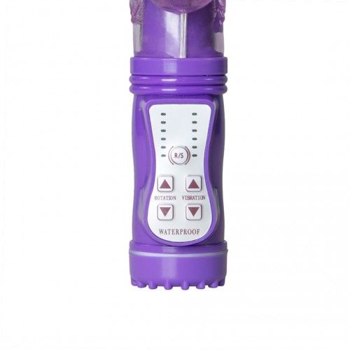 Δονητής Rabbit Με Κίνηση Πάνω Κάτω - Easytoys Purple Butterfly Vibrator 25cm