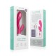 Ροζ Δονητής Rabbit Σιλικόνης 10 Ταχυτήτων - Easytoys Lily Vibrator Rechargeable Pink 20cm