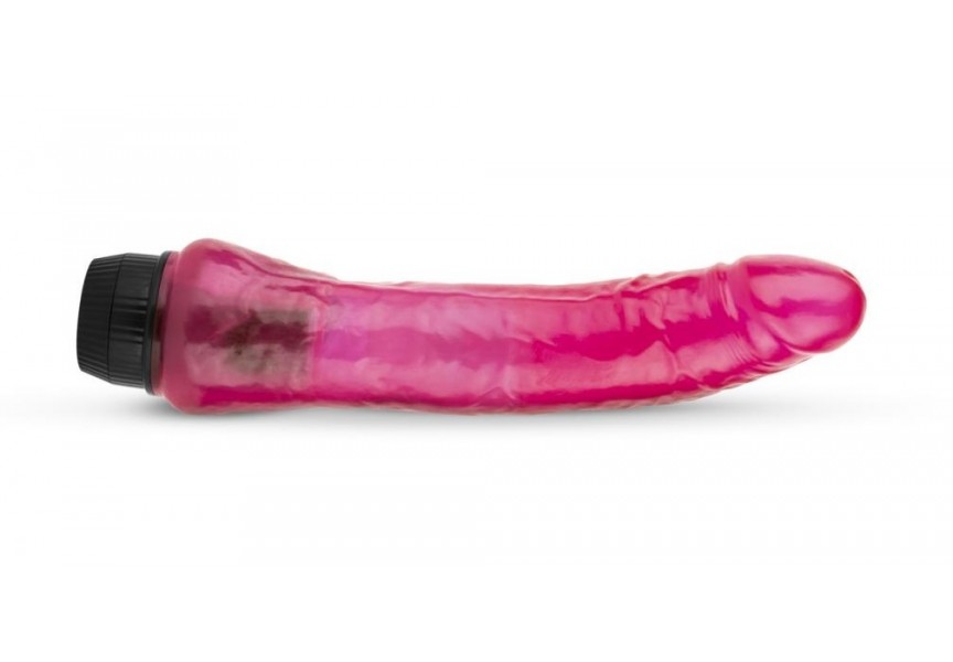 Ροζ Ρεαλιστικός Δονητής - Easytoys Jelly Passion Realistic Vibrator Pink 23cm
