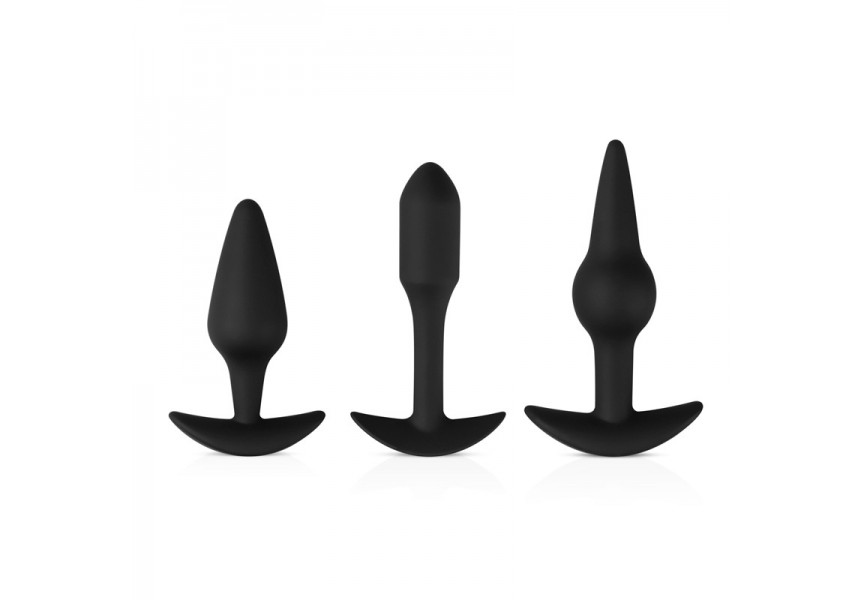 Easytoys Anal Buttplug Pleasure Kit Black