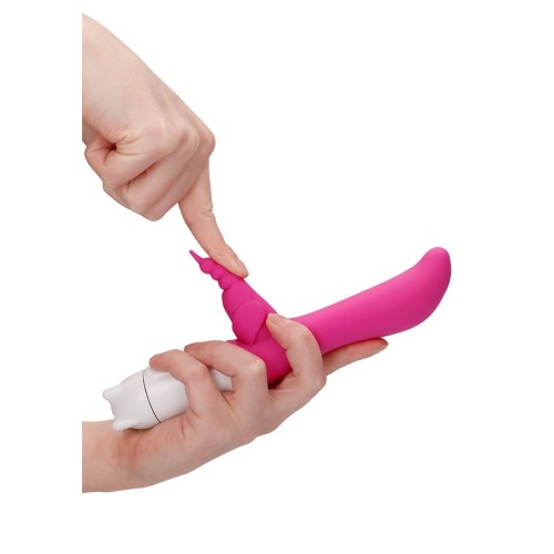 Shots GC Buzzy Bee Rabbit Vibrator Pink 20cm