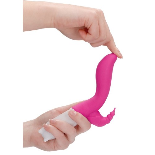 Shots GC Buzzy Bee Rabbit Vibrator Pink 20cm