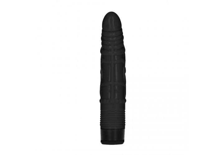 Μαύρος Ρεαλιστικός Δονητής - Shots GC Slight Realistic Dildo Vibrator Black 19.5cm